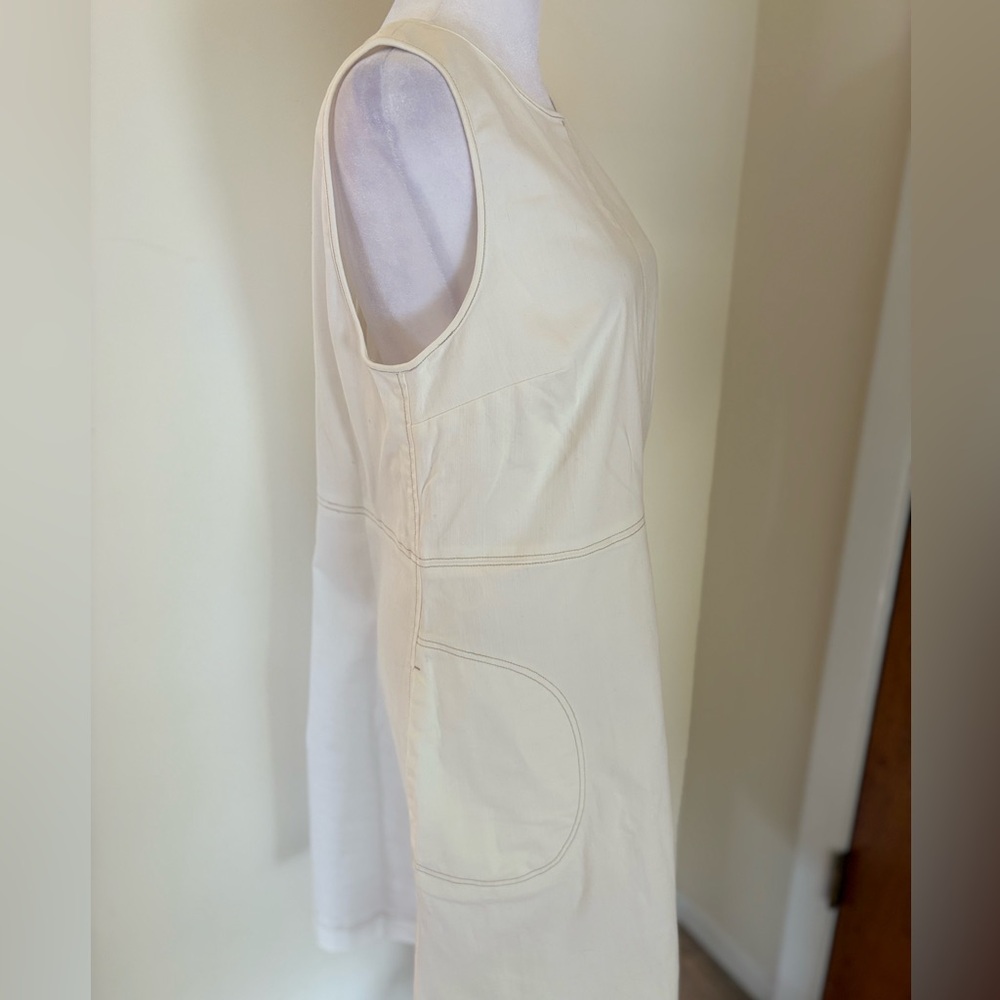 Lauren Ralph Lauren Ivory Sheath Dress Size 10 - Picture 4 of 14